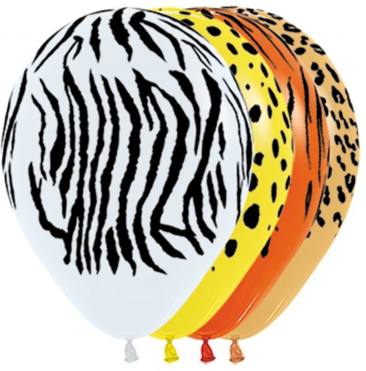 Jungle ballonnen per 10 stuks