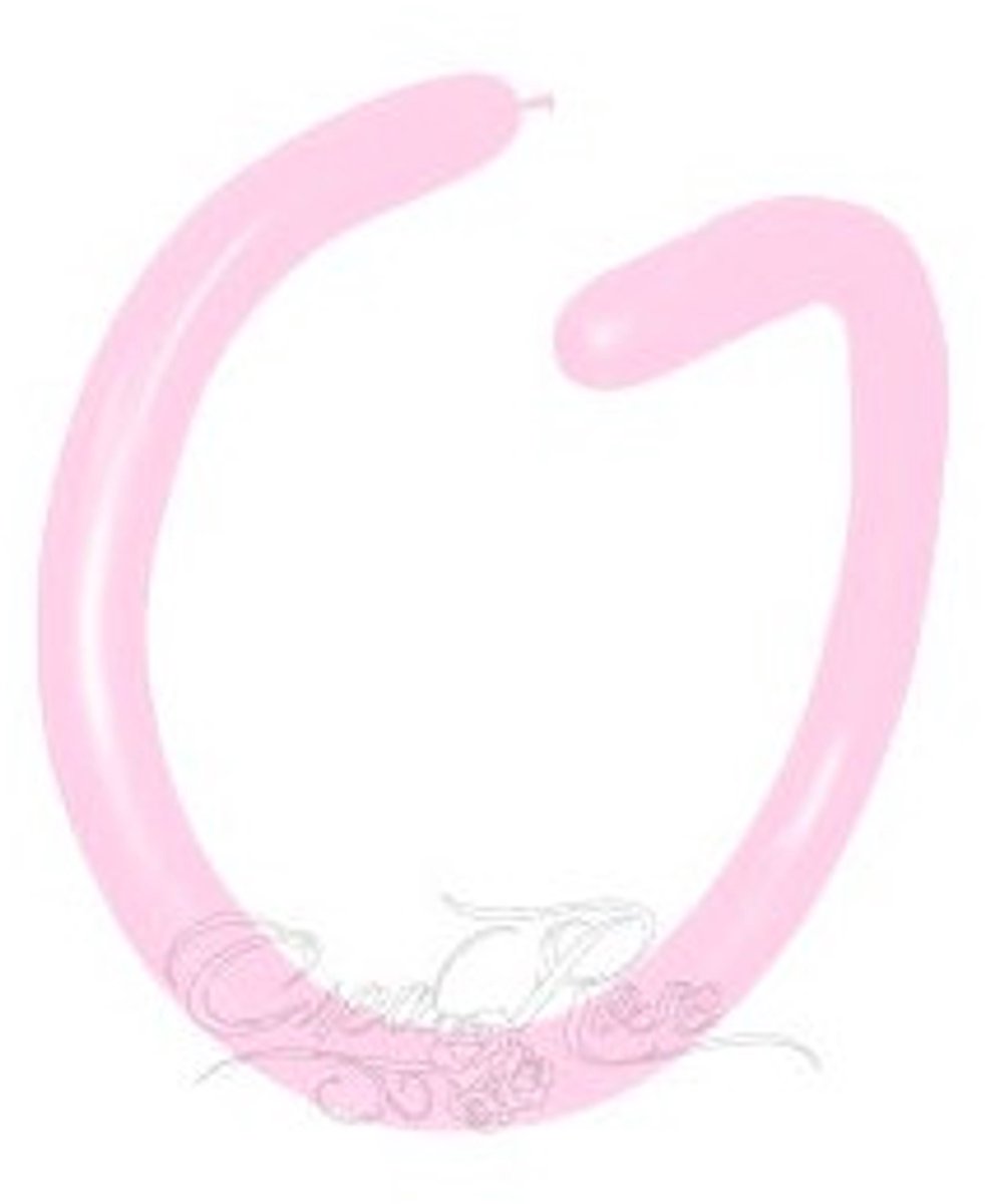 Sempertex - modelleerballonnen - Pastel Matte Pink 609 - 50 stuks - 260S