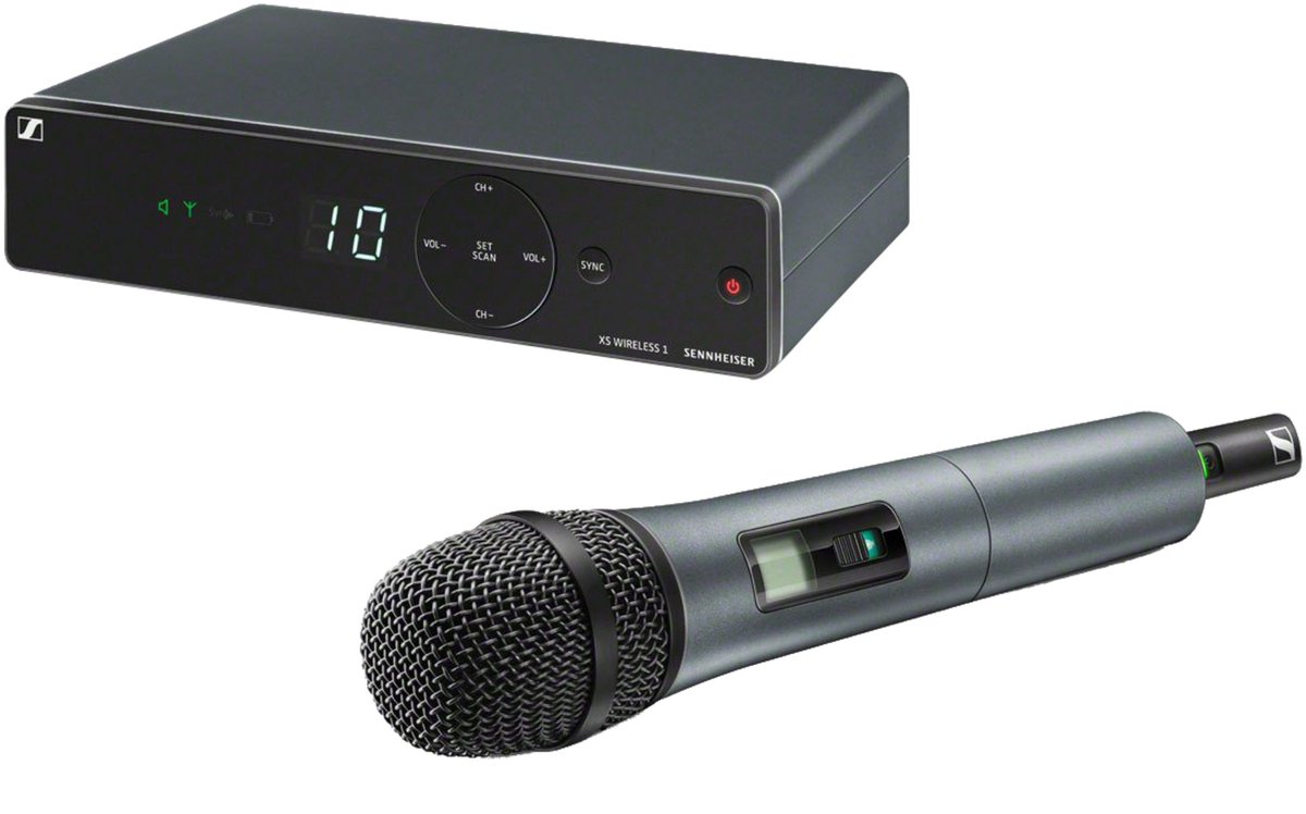 Sennheiser XSW 1-835-E Draadloze microfoonset Zendmethode: Radiografisch Incl. klem
