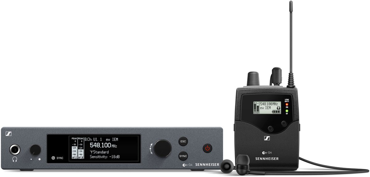 Sennheiser ew IEM G4-A1 Wireless Monitor Set - InEar systeem