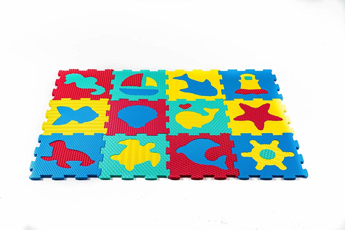 Sens Design Speelkleed Baby - XXL speelmat foam met zeedieren