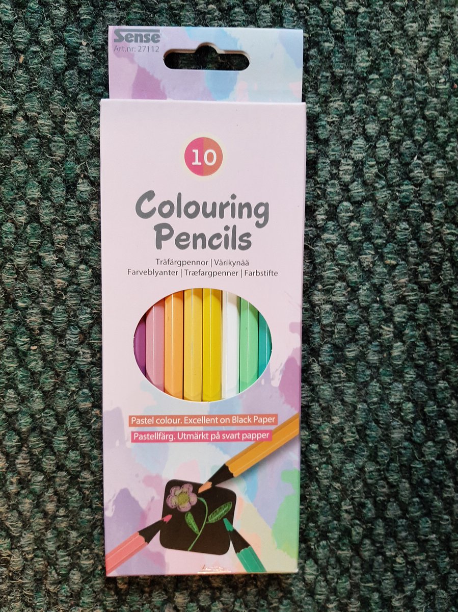 Kleurpotloden Pastel 10 stuks
