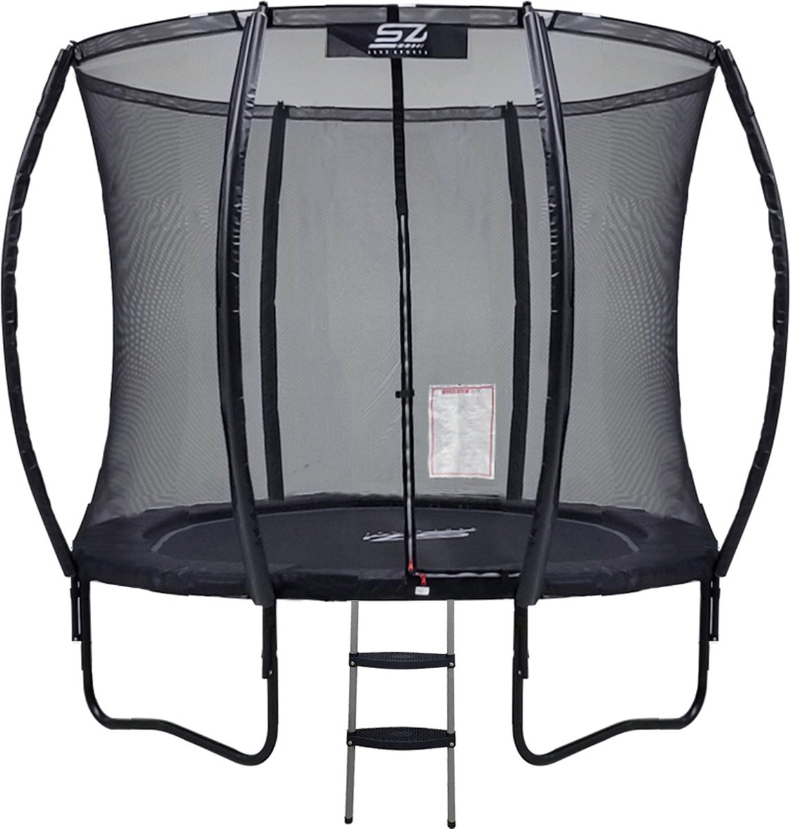 Senz Sports - J5000 Premium - Trampoline incl. Ladder - 244 cm - Met Elastieken