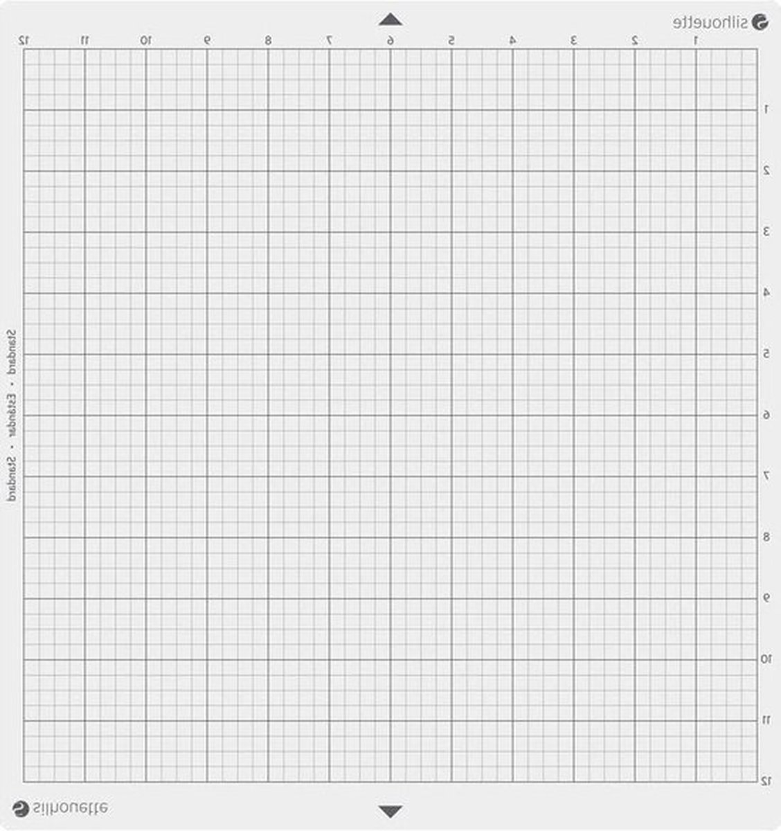 Cutting Mat 30x30 cm - 12 inch x 3 mm Dikte - Voor Cameo - Wit