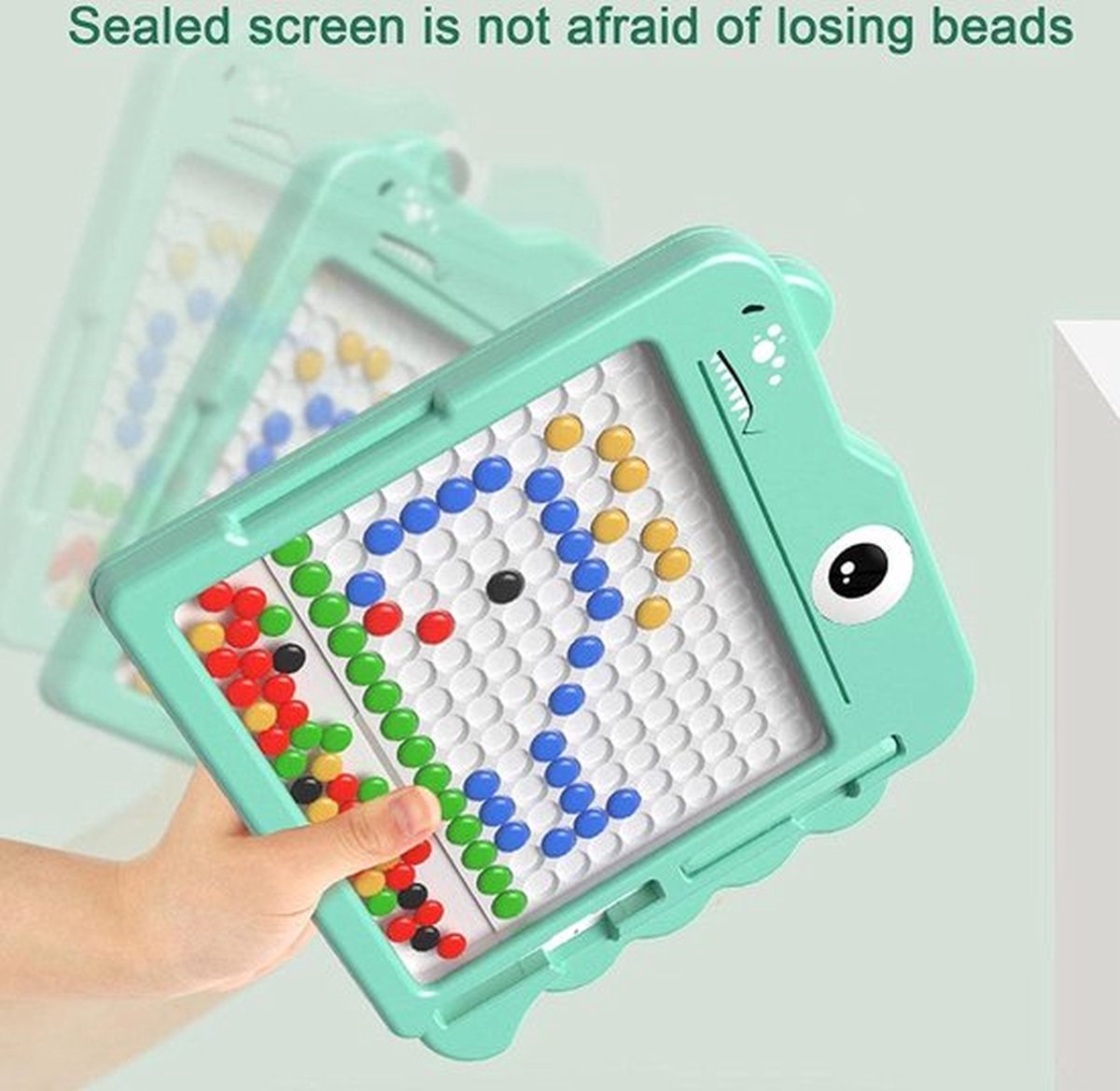 Magnetisch tekenbord voor peuters, Montessori educatief speelgoed voorschools speelgoed, tekenbord met magnetische pen en kaarten, vroeg leren reisspeelgoed voor jongens meisjes 3 4 5 6 jaar