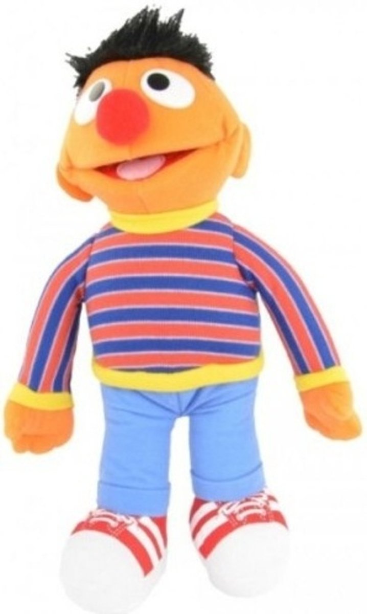 Pluche Sesamstraat Ernie 21 cm
