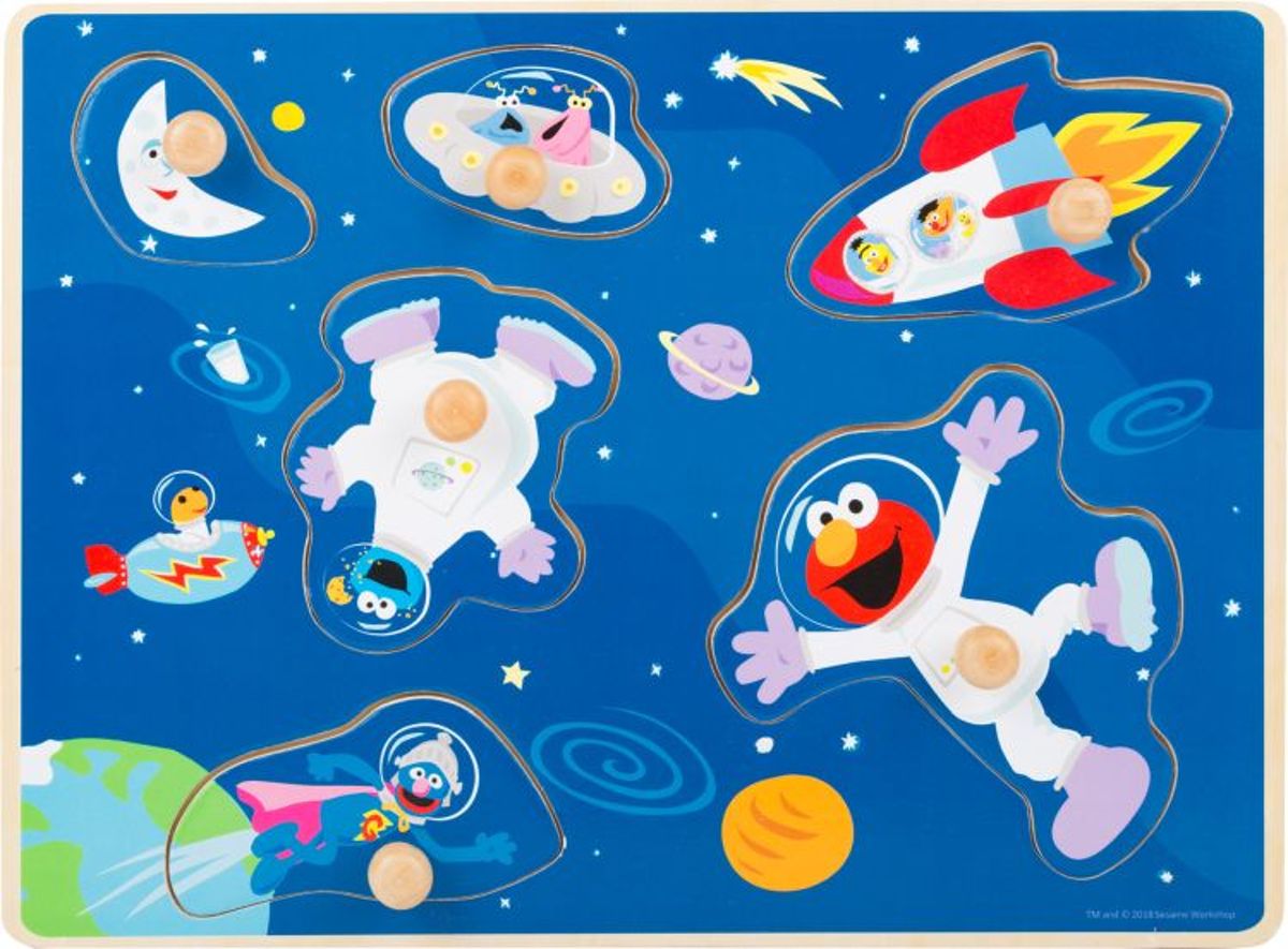 SESAMSTRASSE Setzpuzzle Weltall
