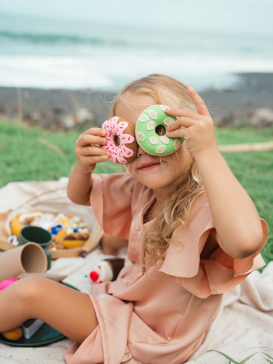 Speelgoed eten - Bakkerij set - Keuken speelgoed - speelgoed 2 jaar - Stof