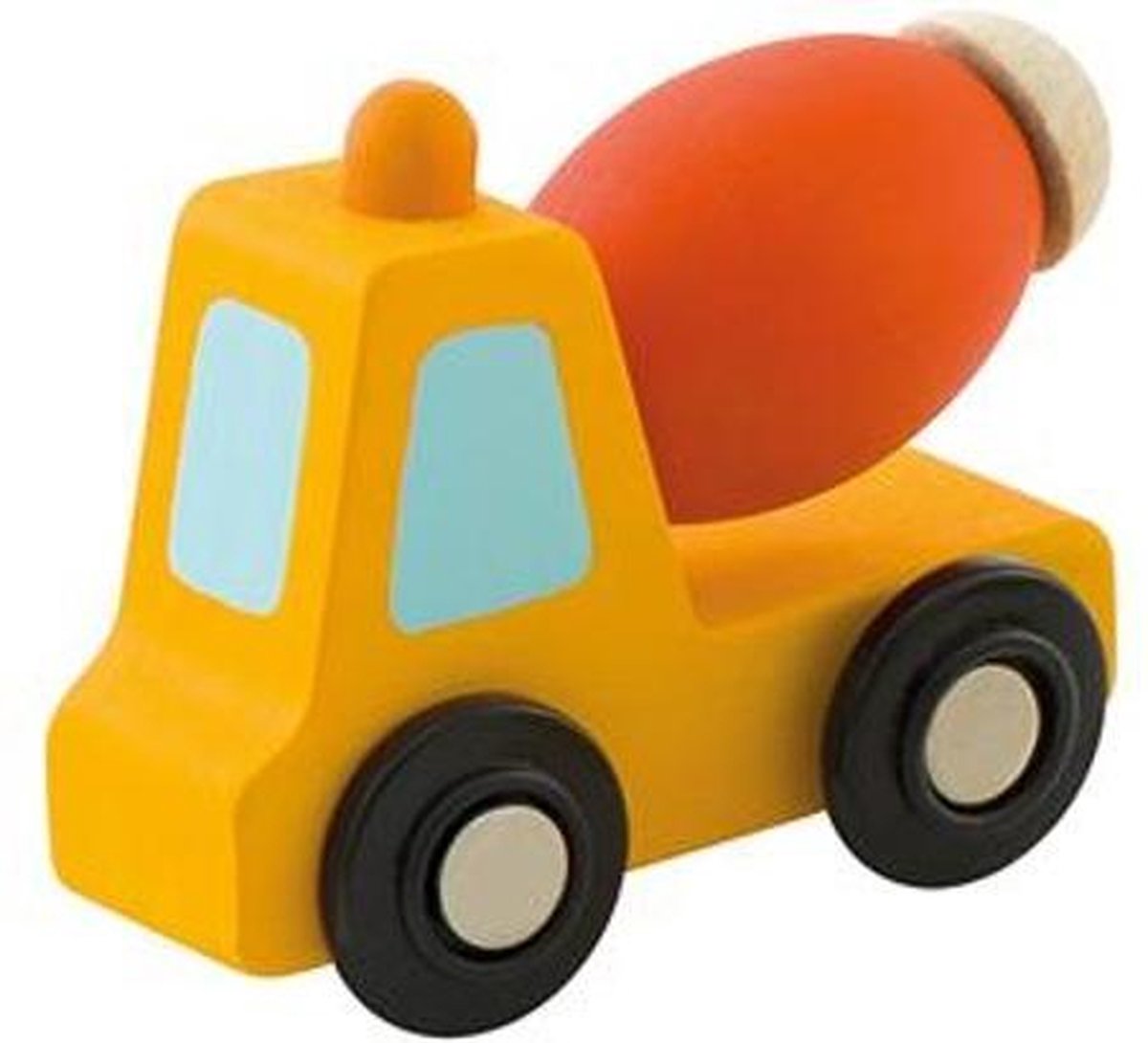Cementwagen Mini Oranje 7 cm