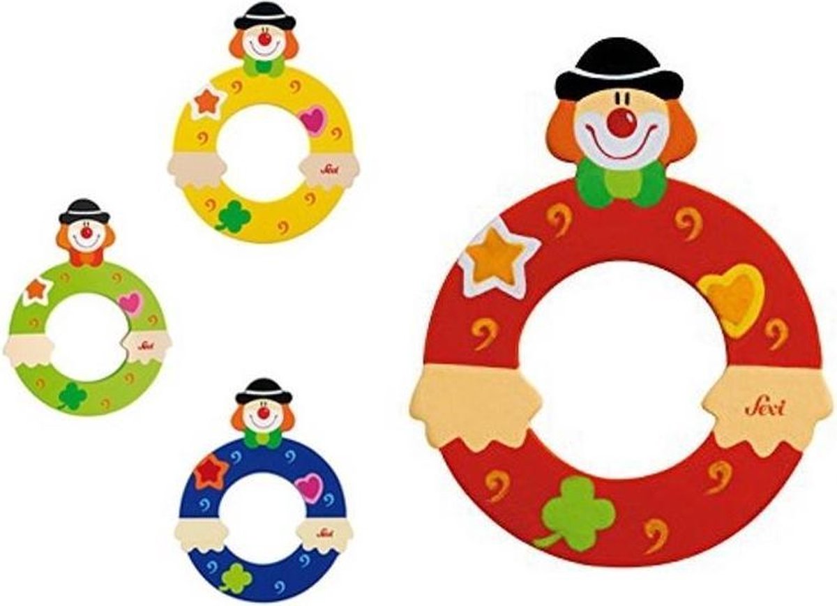 Sevi Letter O Clown 10 Cm