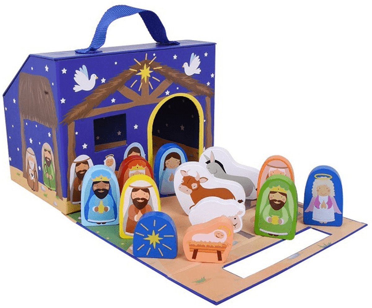 Sevi Speelkoffer Kerststal