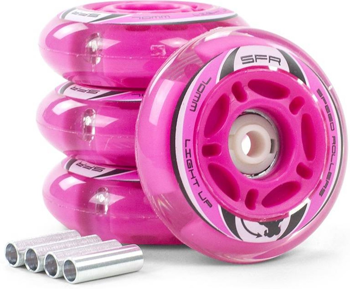SFR LED  SKEELER WIELEN, ROZE