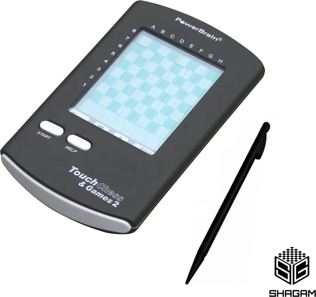 8 in 1 Spelcomputer - Draagbaar - Schaakcomputer -  Zelfstudie Programma - Dammen - 4 op een rij - Reversi