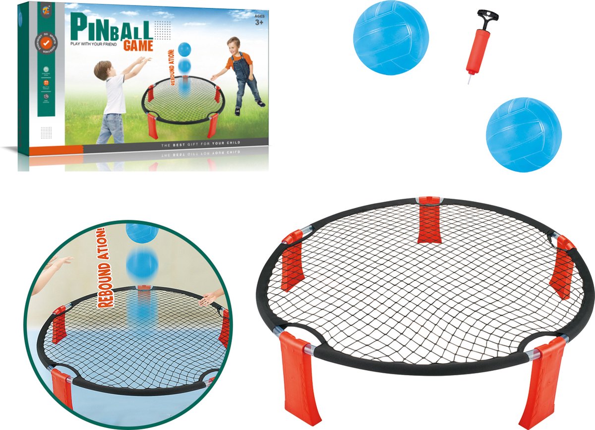 Shagam - Roundball - Smash Ball - Roundnet - Inclusief ballen en ballenpomp