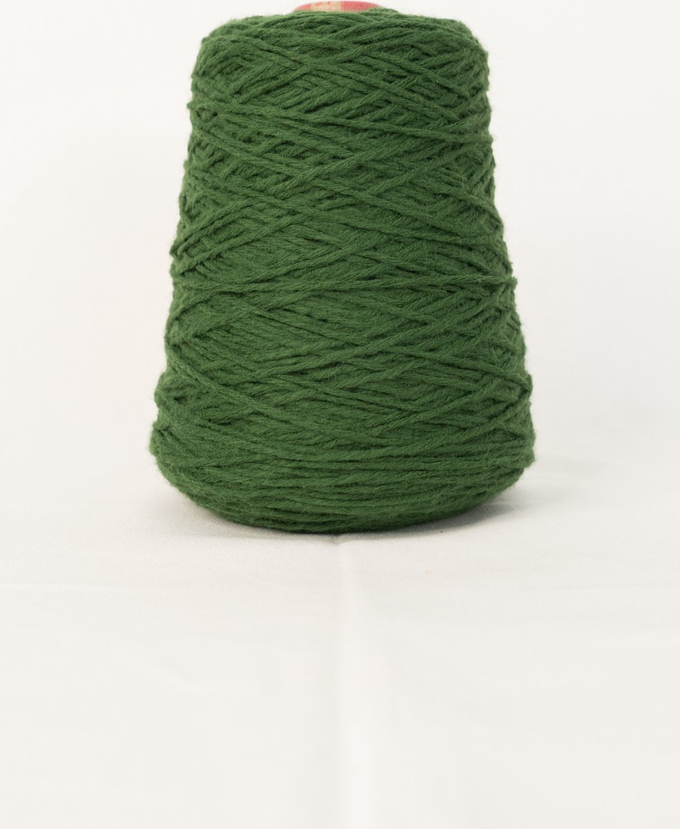 Tufting Yarn- Acryl-Cones/Kegels-250 gram- 505 meters - Topkwaliteit- Green- Bottle- Botella - Groen