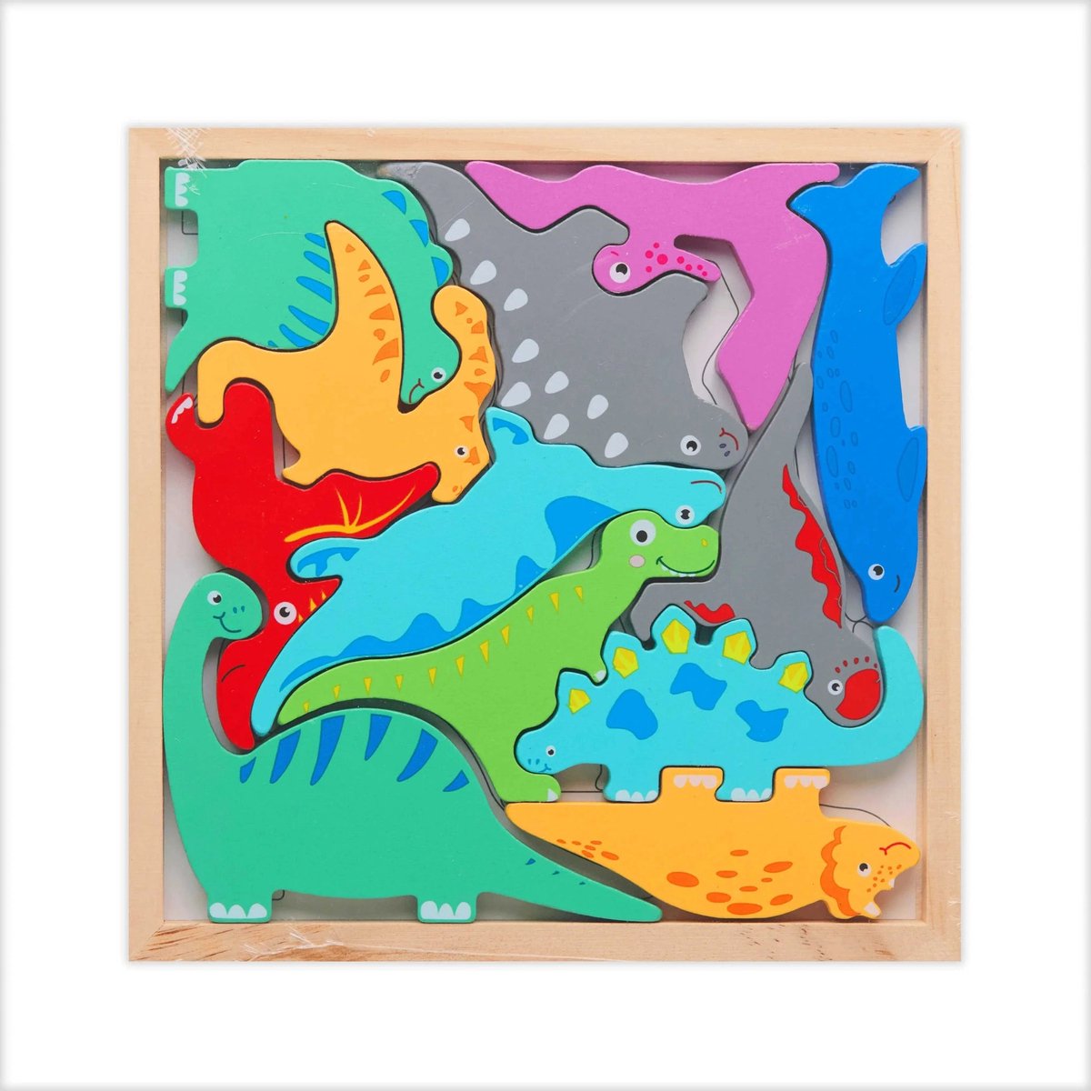 3D Puzzel - Balansspel - Dinos