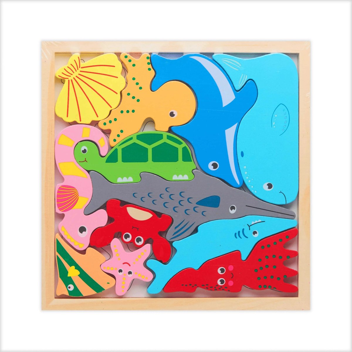3D Puzzel - Balansspel - Zeedieren