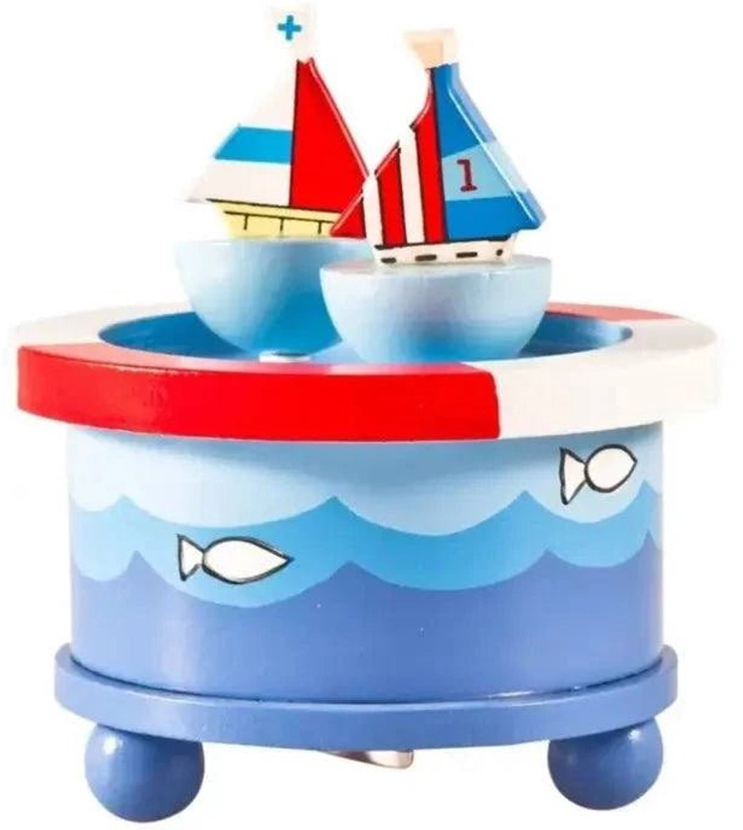 Muziekdoosje - Zeilbootjes