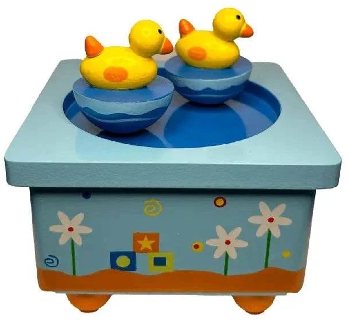 Muziekdoosje Dansende Eendjes