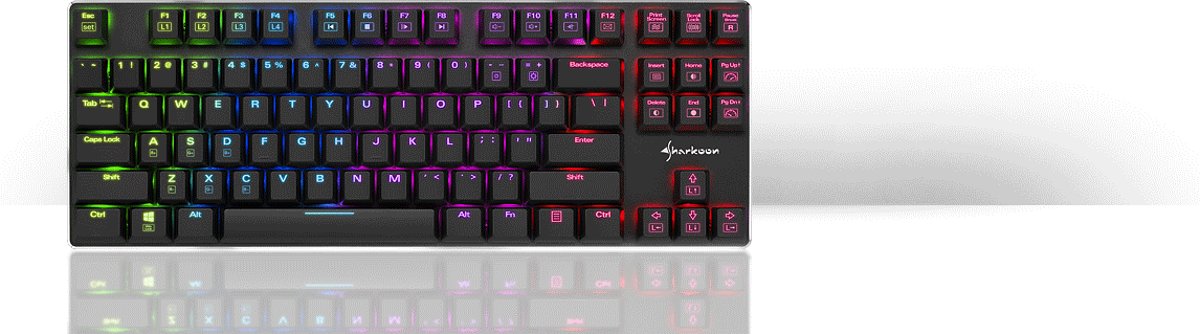Shark PureWriter TKL RGB Red (US-Layout)