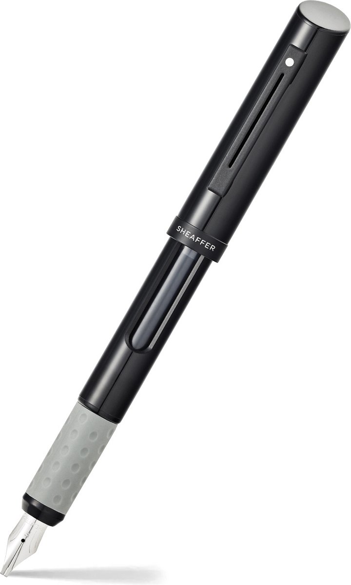Sheaffer kalliegrafiepen - zwart en grijs - penpunt F - schrijfkleur zwart - SF-93400