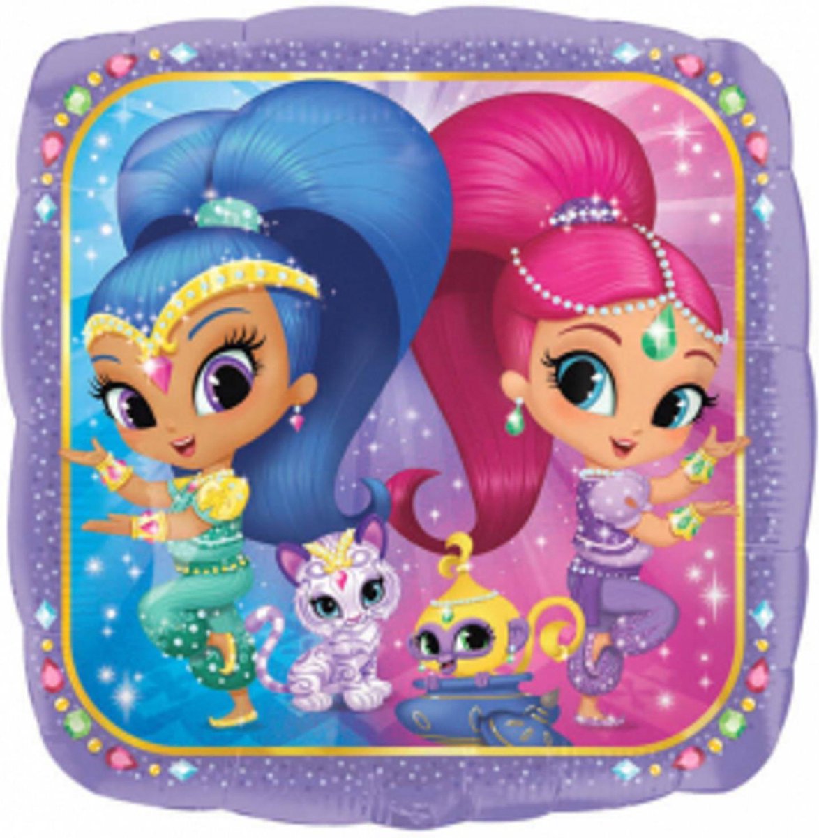 Nickelodeon - Shimmer & Shine - Helium Ballon - 43cm - Leeg