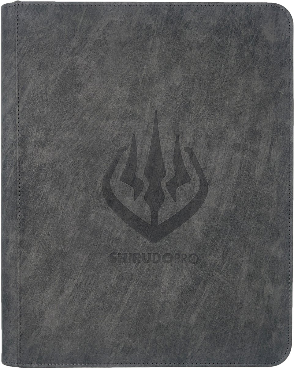ShirudoPro Toploader Binder 216 pockets - Grijs - Pokemon kaarten - verzamelmap