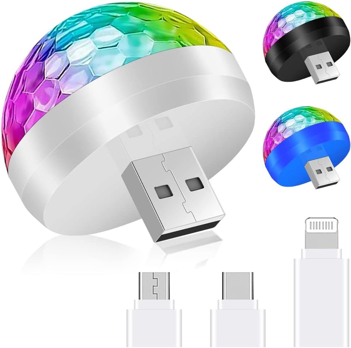 Kleurrijke RGB LED Feestverlichting - Muziekgestuurd - Sfeerverlichting met 150 LEDs - Disco Lamp voor Kinderen en Feestjes - Inclusief Afstandsbediening