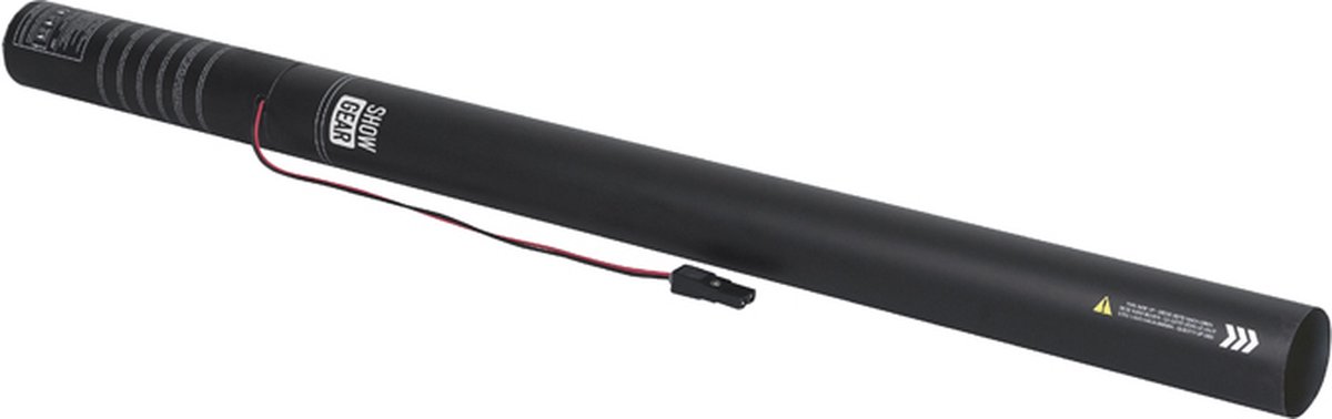   Kanon Elektrisch Showgear 80cm PRO Zilver Metal Streamers