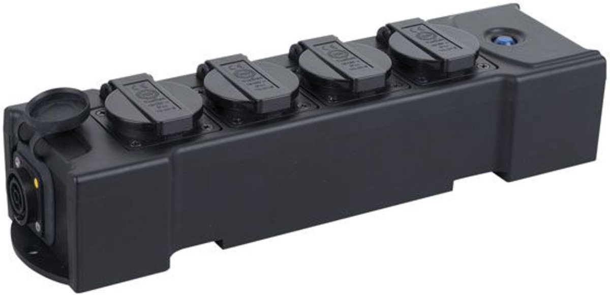 Showtec POWERBOX 4 - Meervoudige contactdoos