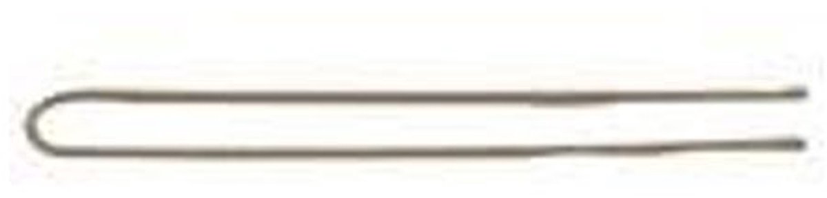 Sibel Haarspeldjes recht bruin 70mm-50st