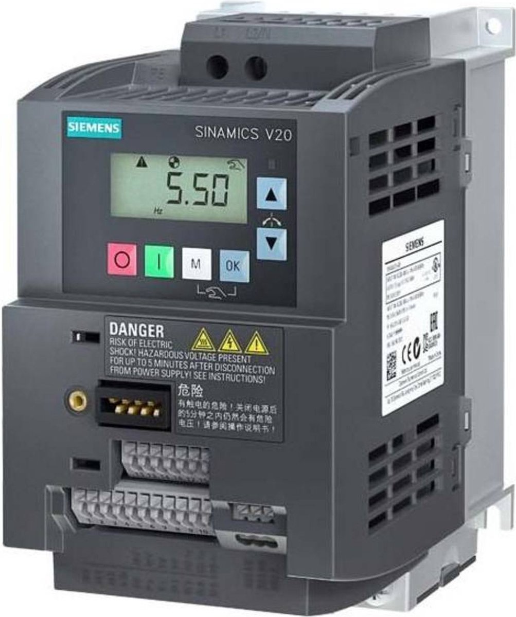 Siemens Frequentieregelaar 6SL3210-5BB21-5BV1