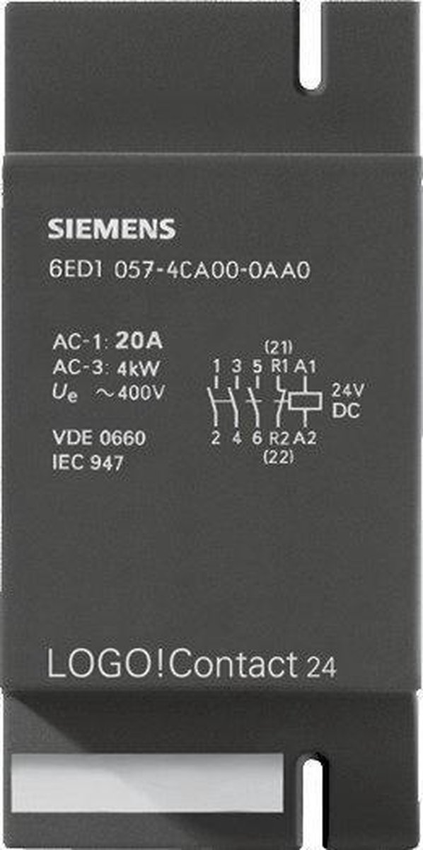   LOGO! Contact 24 6ED1057-4CA00-0AA0 PLC add-on module 24 V DC
