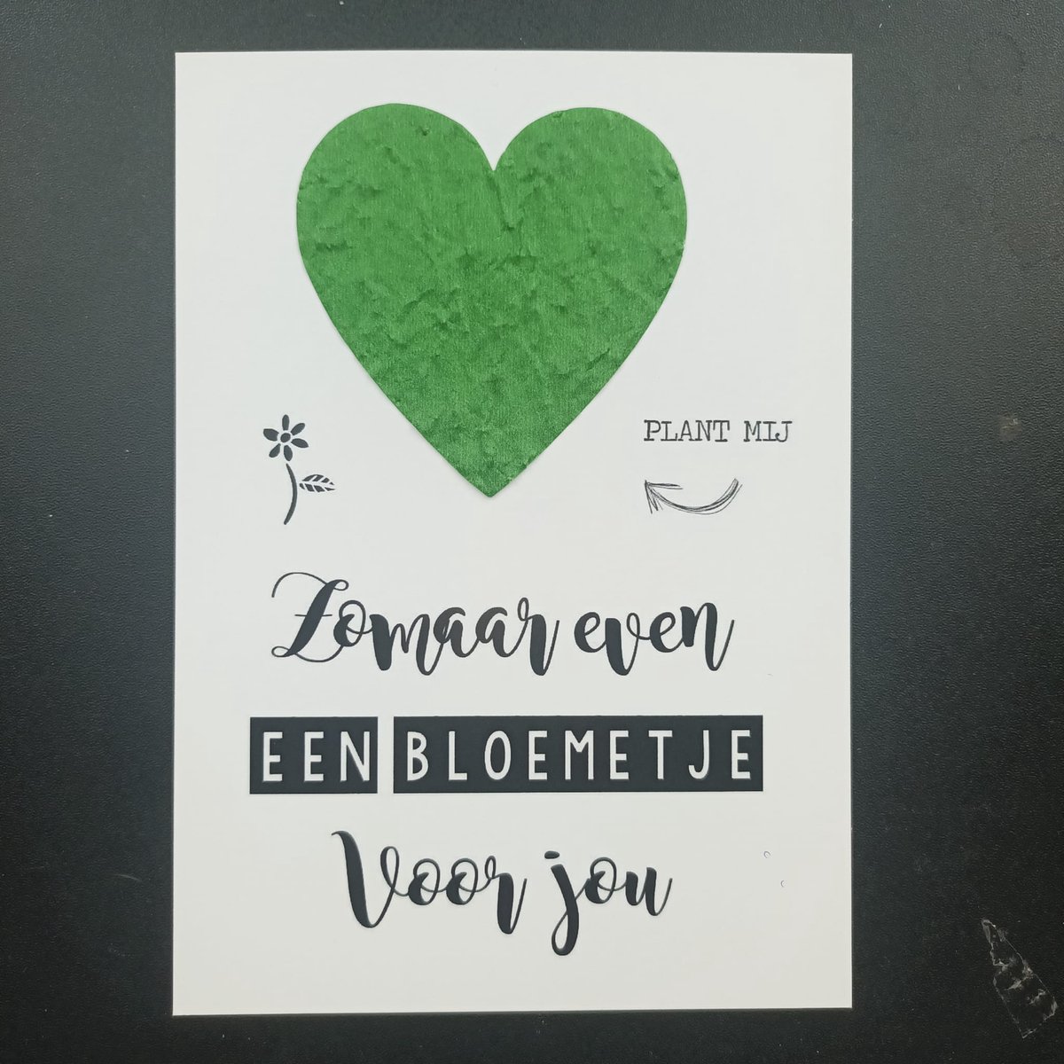 4 stuks bedankjes cadeautjes zaden kaarten bedankt bloemetje voor jou - Juf cadeau - personeel