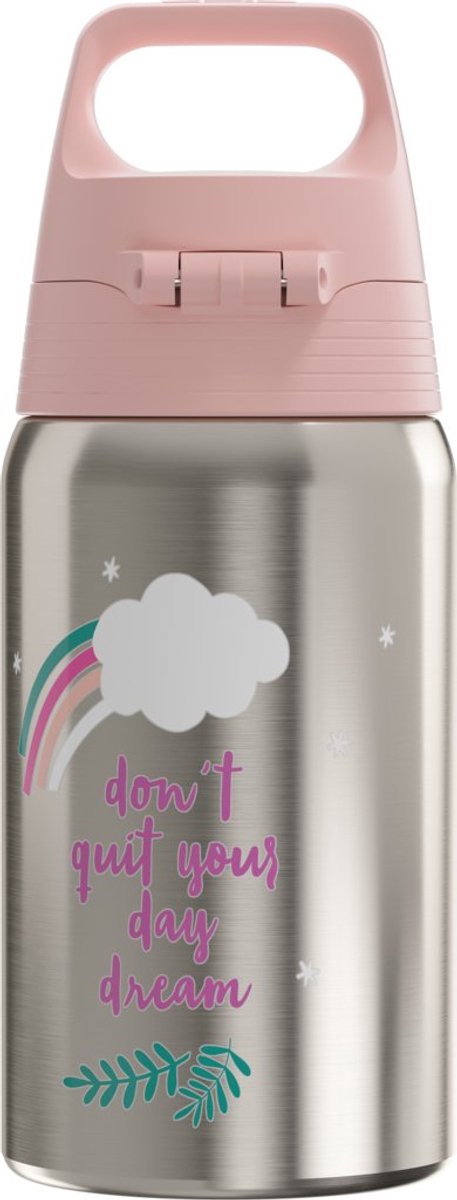 SIGG Kinder Drinkfles Skate 0,5l - Grijs - BPA-vrij - Herbruikbaar.