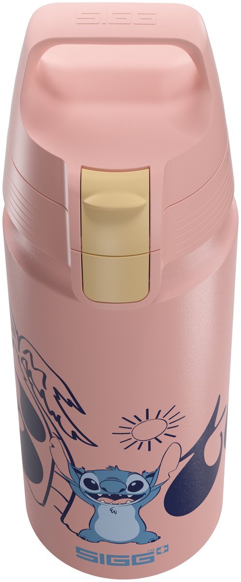 SIGG drinkfles Stitch aluminium 0,6l - kindvriendelijk & BPA-vrij.