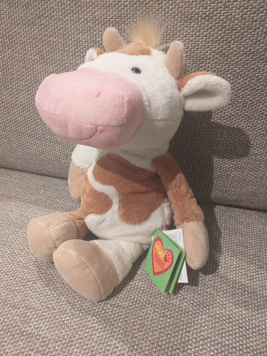 My best friend Sigikid zachte Knuffel Koe - 35 cm