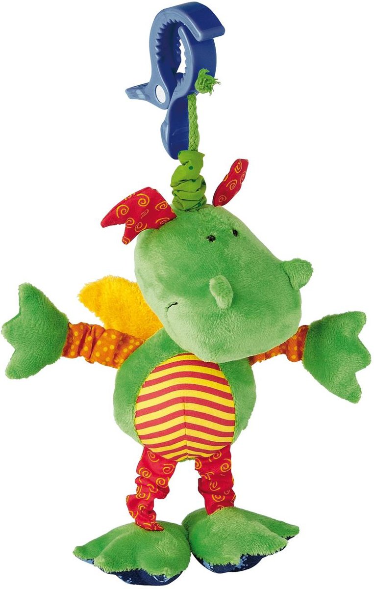 sigikid PlayQ Vibration rammelaar draak 40061