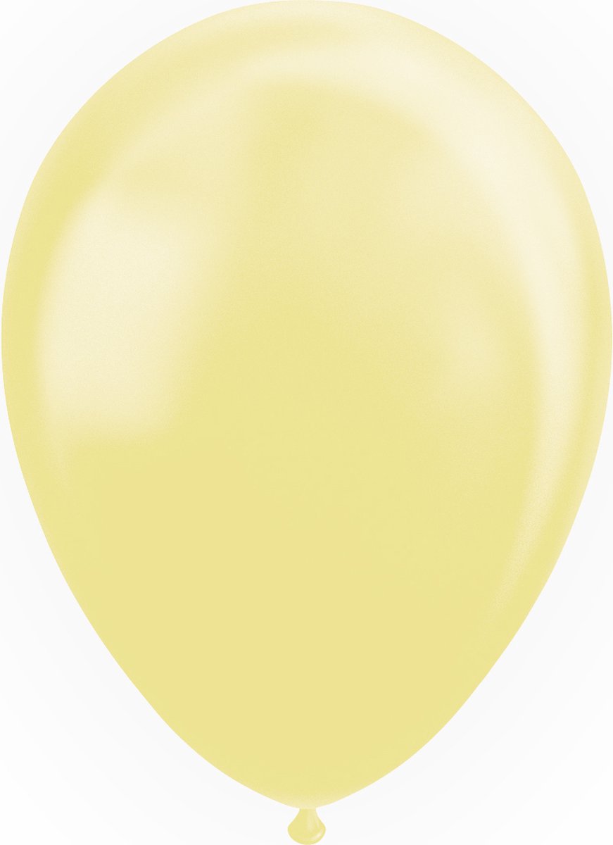 100 Macaron Ballonnen 5″ Geel