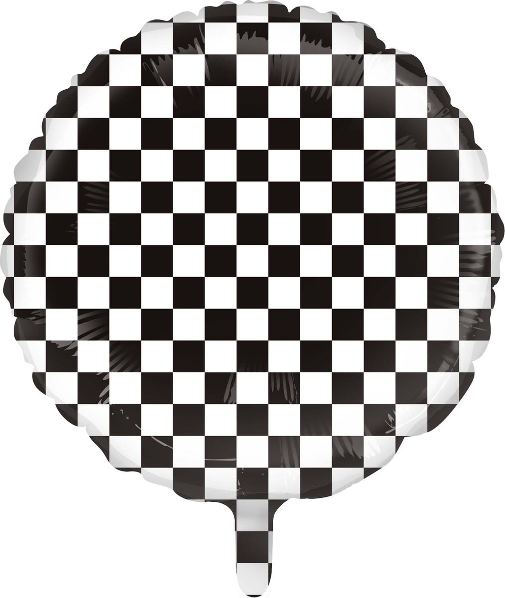 3x Folieballon Race vlag 18