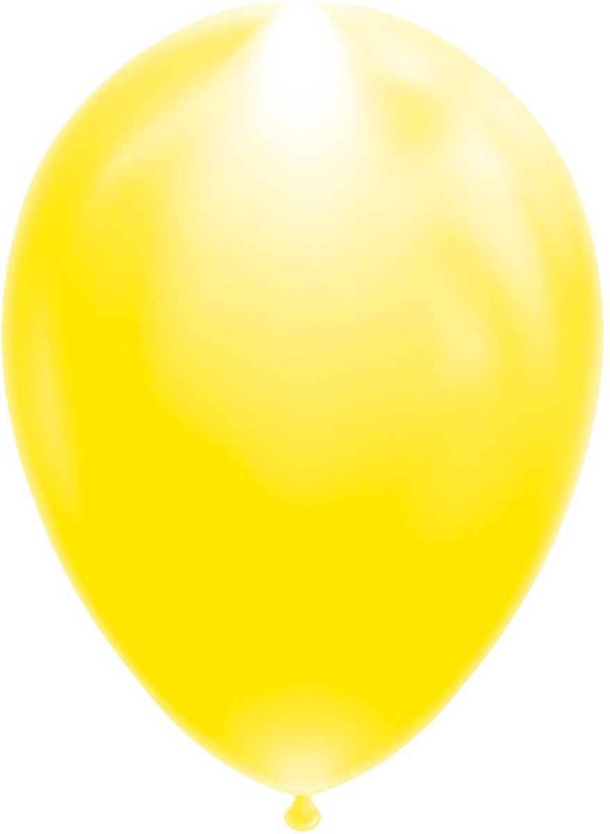 5 LED Ballonnen 12″ Geel
