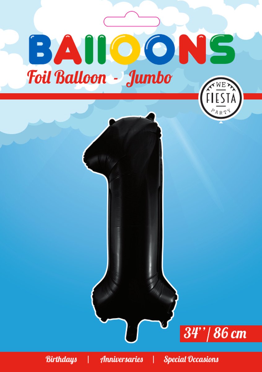 Folieballon 34