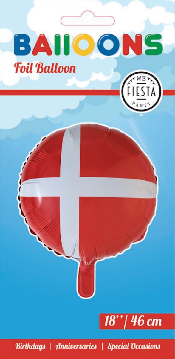 Folieballon Denemarken 18