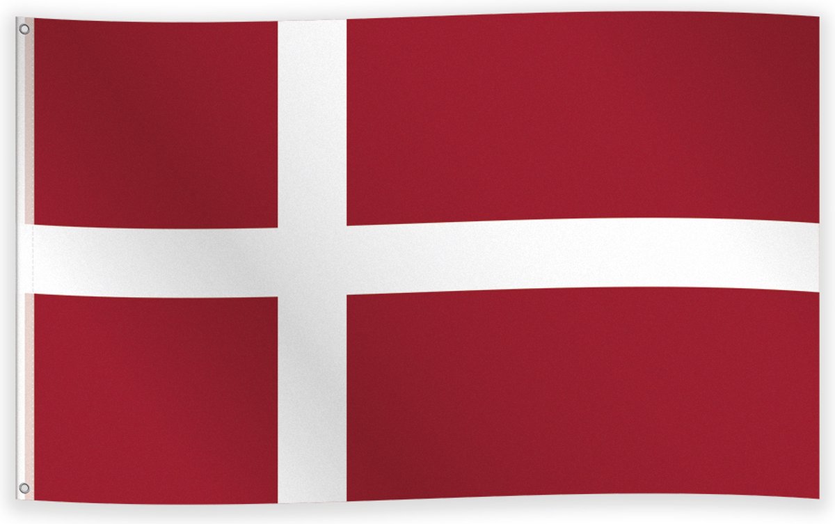 Vlag Denemarken 150 x 90 cm