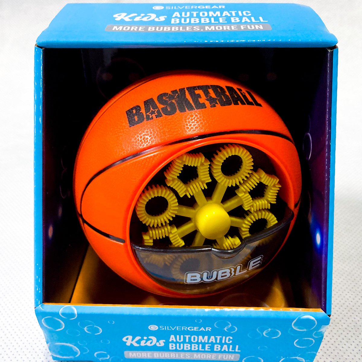 Silvergear - Kids - Automatic Bubble ball - bellenblaas basketbal