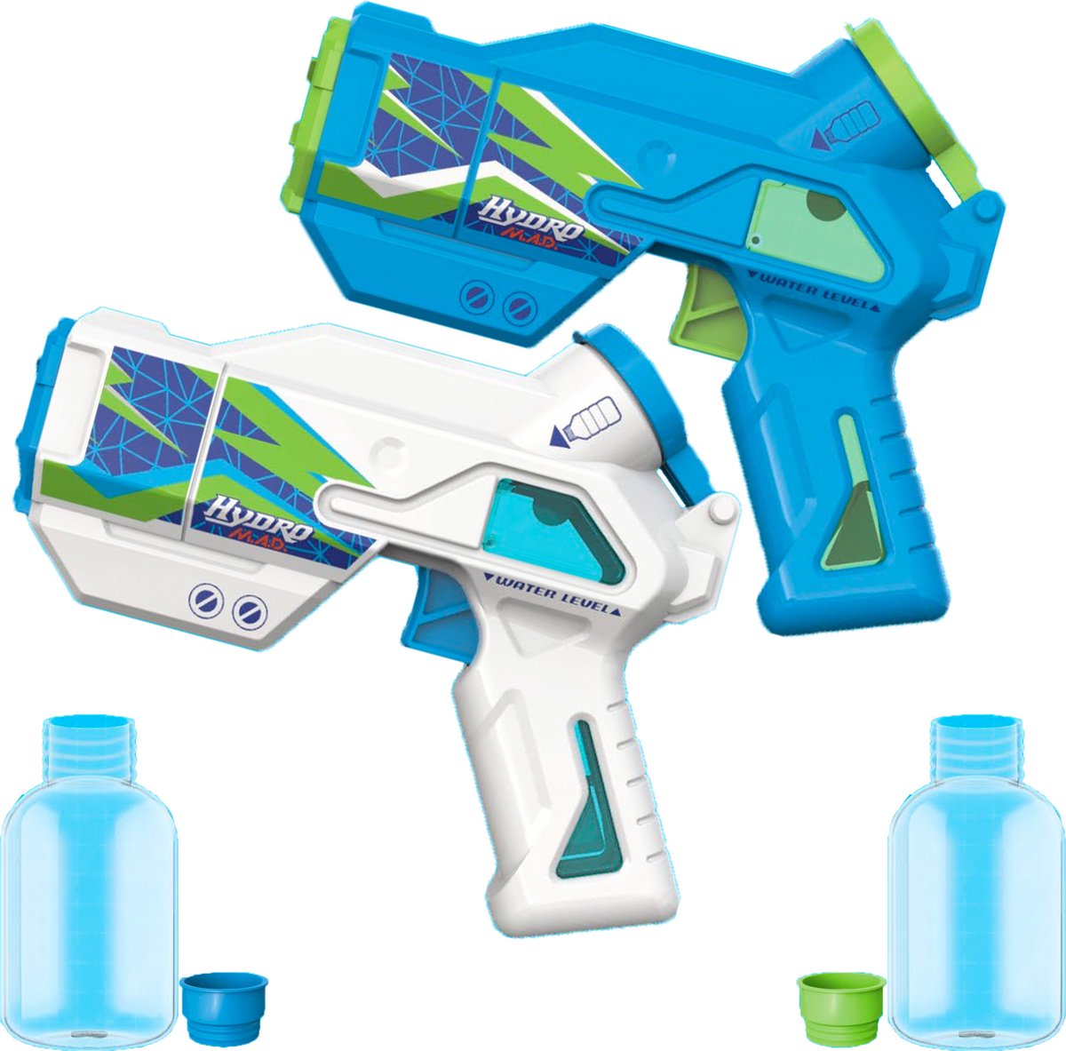 Hydro MAD Mini Waterblaster Duoset - 2 Elektrische Mini Waterblasters