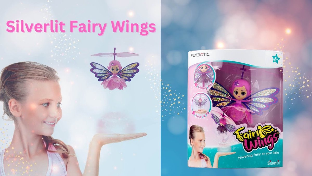 Silverlit Fairy Wings - Elfje dat vliegt op je handpalm - Robotspeelgoed
