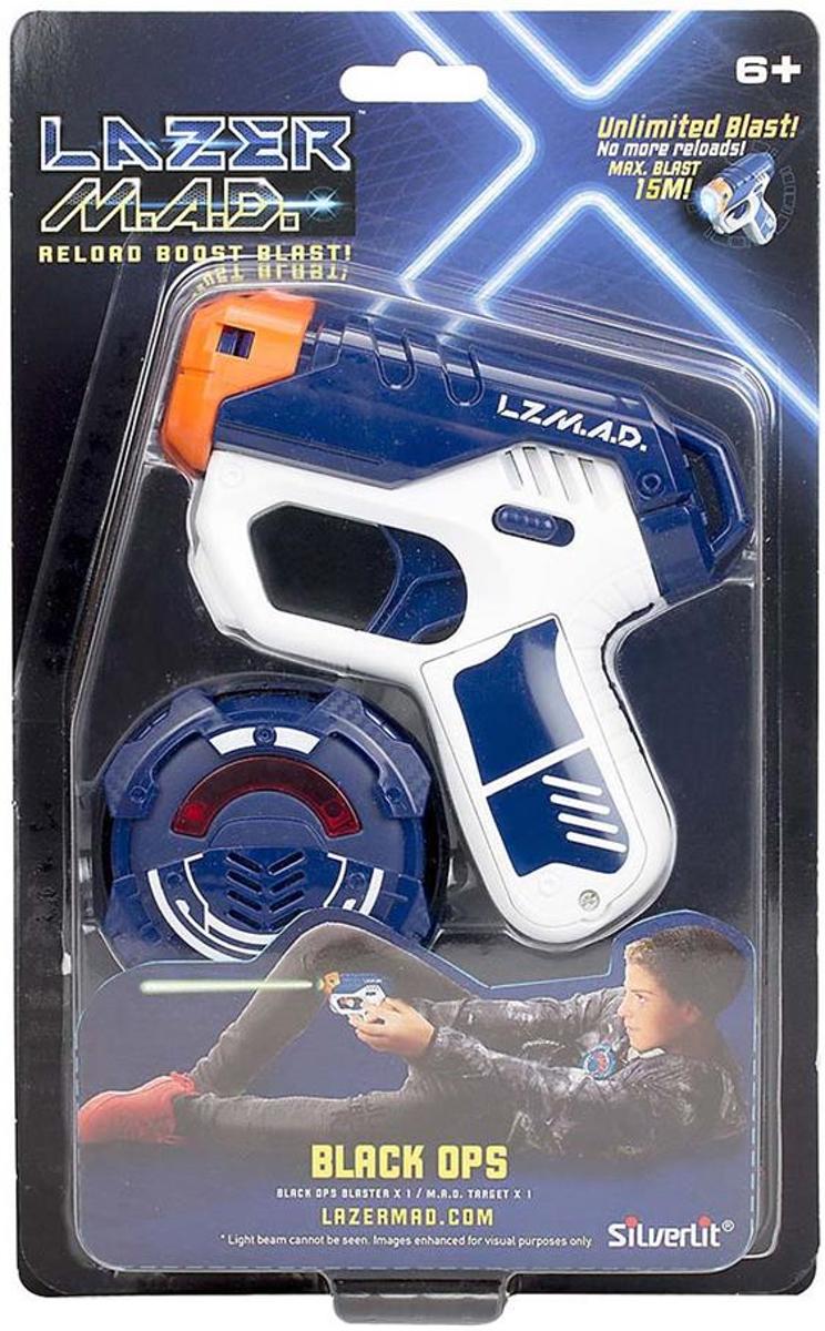 Silverlit Lazer M.A.D. Black OPS + Licht en Geluid