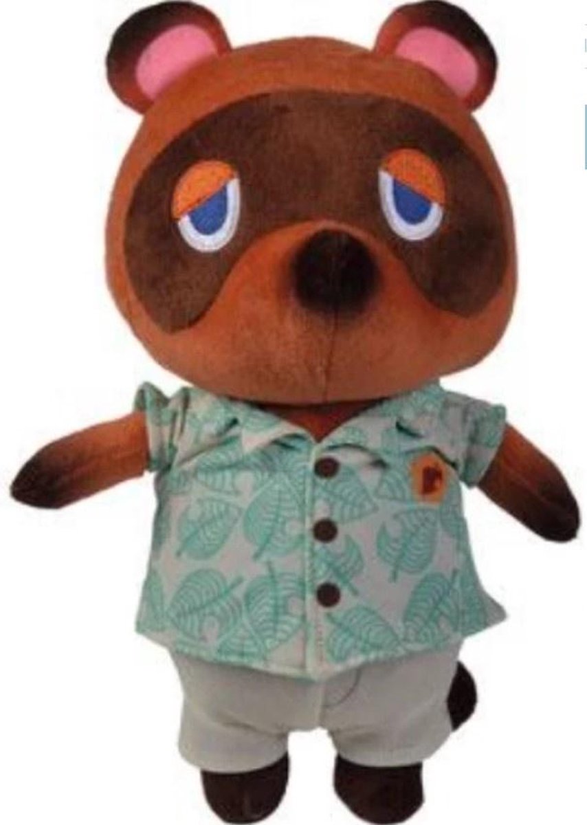 Animal Crossing Pluche - Tom Nook (26cm)/knuffel