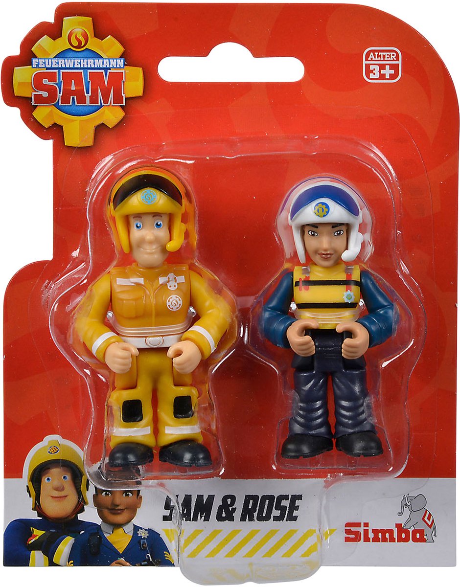 Brandweerman Sam Speelfiguren - Sam en Rose